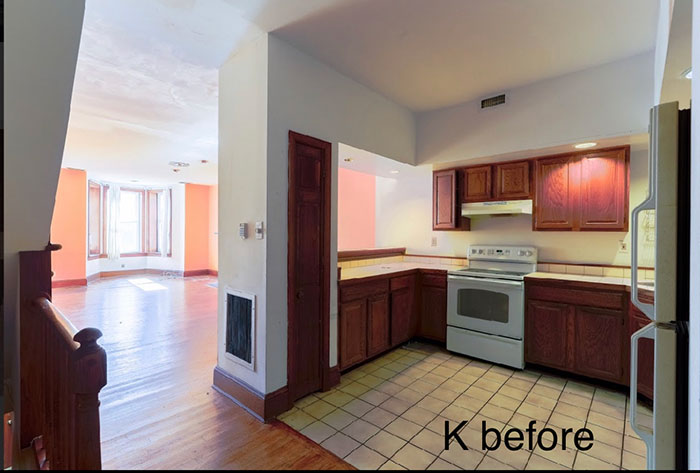 Dated Kitchen Remodeling